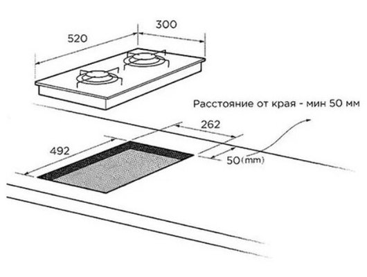 Варочная панель MIDEA MG3260TGB